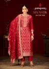 Swastik By Rangoon Russian Jacquard Readymade Suits Wholesale Suppliers In Mumbai